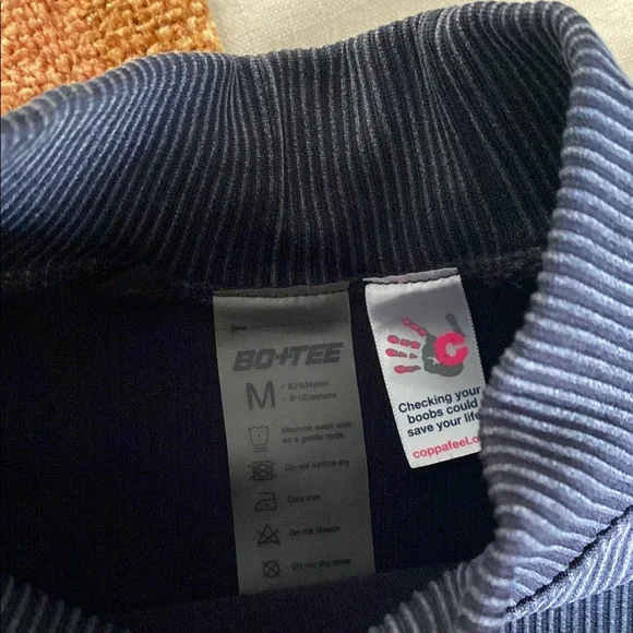 Charcoal gray stone washed Ribbed Two-Piece Set - Picture 3 of 8